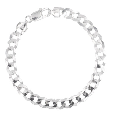 White silver bracelet