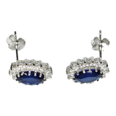 Princess Diana Blue earrings